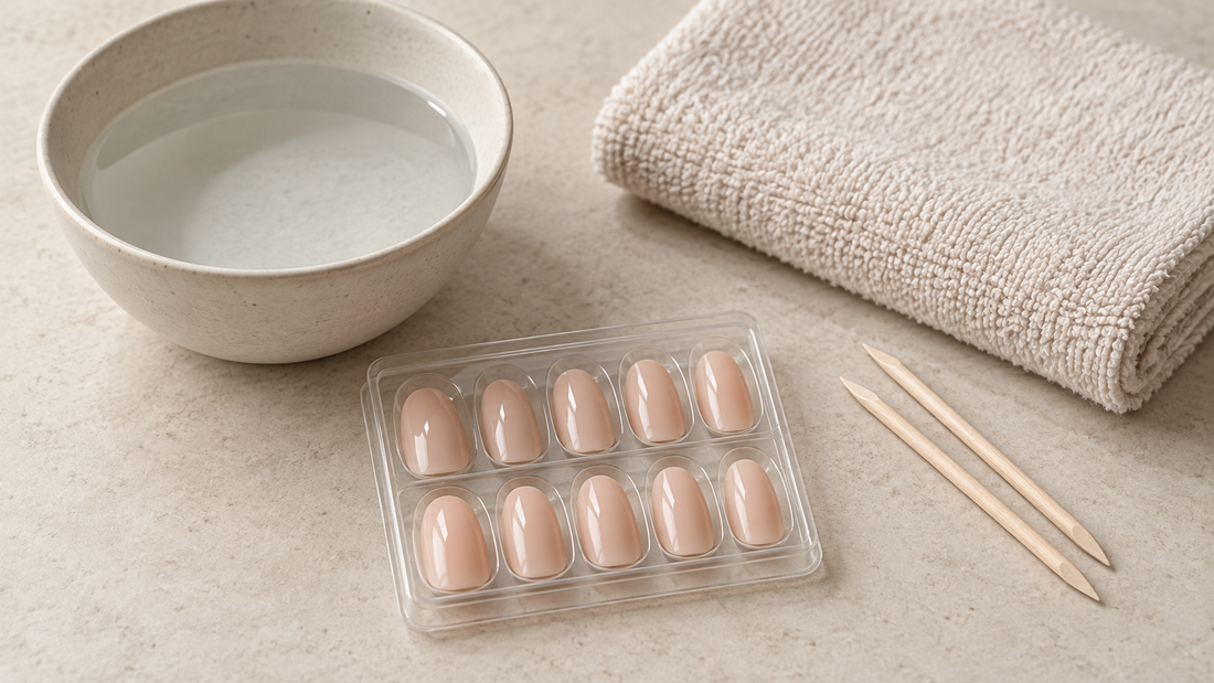 How to remove press-on nails with sticky tabs safely